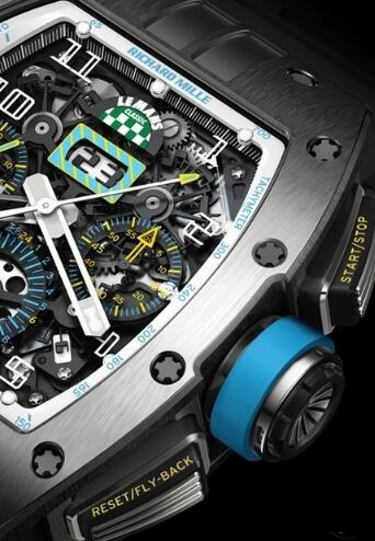 Richard Mille Replica Watch RM 011 Le Mans Classic Titanium